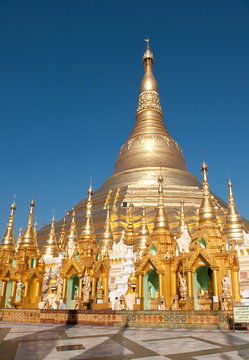 Shwedagon pagoda, Yangon, Myanmar