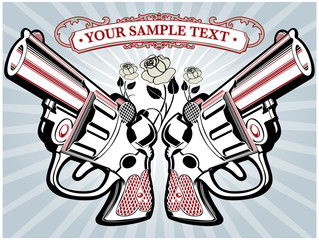 retro guns banner