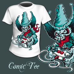 T-Shirt Print Comic