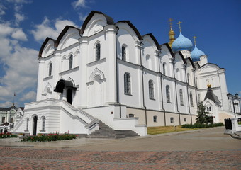 Fototapeta na wymiar Kazan Kremlin. Błagowieszczeńsk katedra