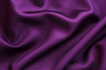 Fototapeta na wymiar Tissu soie fioletowy