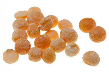 Getrocknete gelbe Erbsen