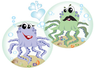 Octopus ,vector