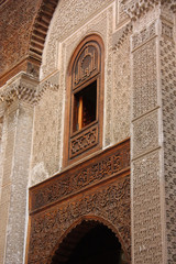 Dettagli di una moschea marocchina