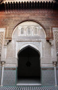 La porta di una moschea marocchina