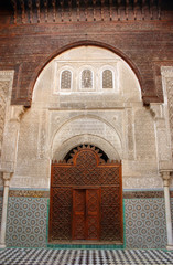 La porta di una moschea marocchina