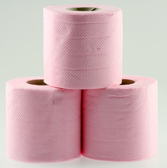 papier toilette rose