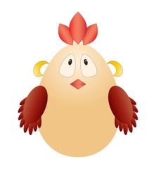 Funny chicken
