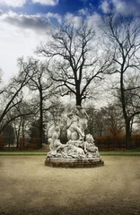 Selbstklebende Fototapeten Sculpture in the park © vali_111