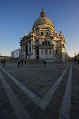 Fototapeta na wymiar Basilica di Santa Maria della Salute, Venezia