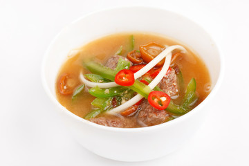 Beef noodle soup