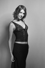 Posing for book photos