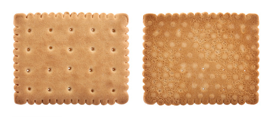 Biscuits isolated on white