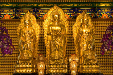 Fototapeta premium buddha statue in Wat-Leng-Noei-Yi2