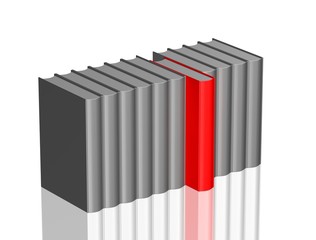 Obraz premium Specific red