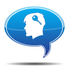 KEY HEAD BUBBLE SPEECH