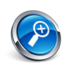 icône bouton internet loupe