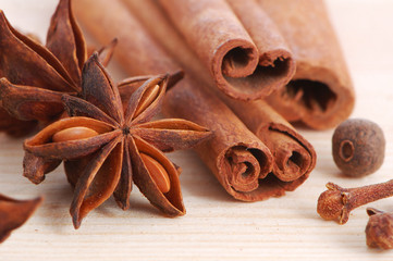 Cinnamon and anise