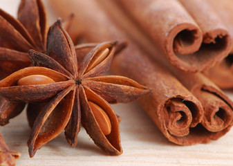Cinnamon and anise