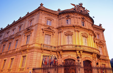 Fototapeta premium Palacio de Lineares in Madrid