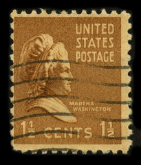 Postage stamp.