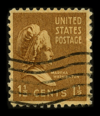 Postage stamp.