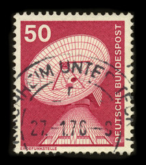 Postage stamp.