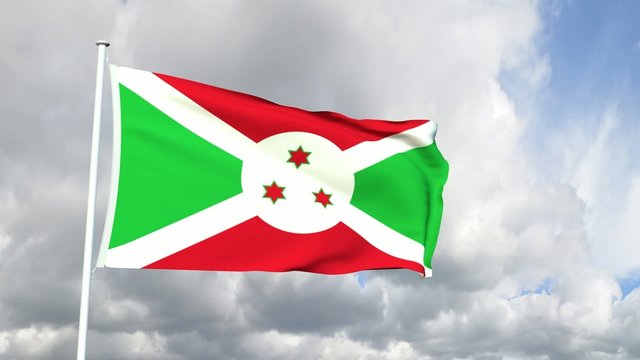 039 - Flagge von Burundi