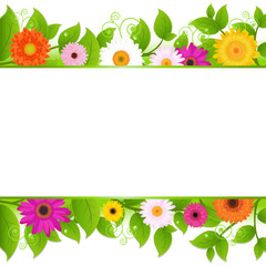 Obraz premium Flowers Background