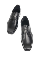 Pair of man's black shoes