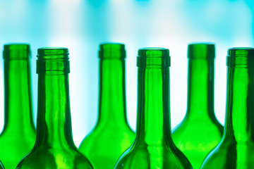 Green Glass Bottles