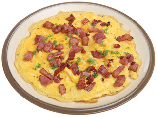 Omelet with Pancetta