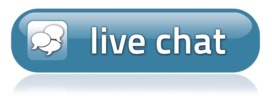 Bar-shaped Button "Live Chat"