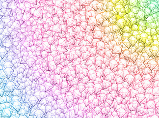 colorful diamond background