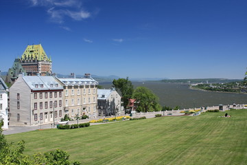 Qu&eacute;bec vue depuis la citadelle