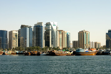 Fototapeta na wymiar Modern Buildings, Dubai, United Arab Emirates