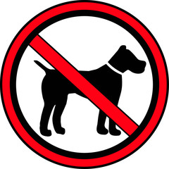 No Pets or no Dogs Allowed - Photo