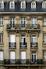 Fototapeta na wymiar Apartment Building, Reims, France