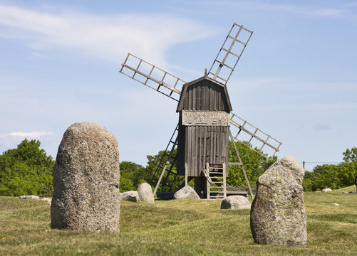 windmühle in schweden