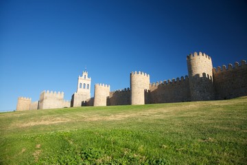 church at ancient wall © Q