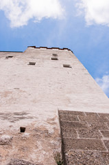 Fototapeta na wymiar Fortress wall wysoki