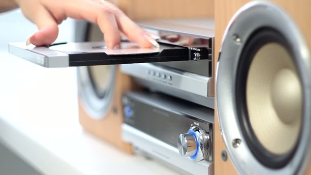 Compact stereo system