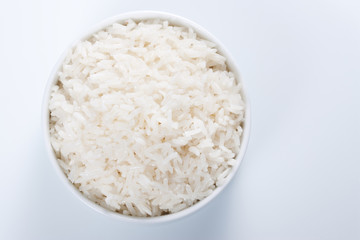 Fototapeta na wymiar Rice in a bowl