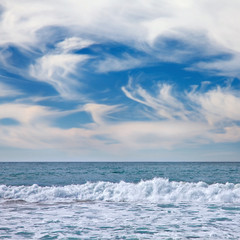 seascape in Vina del Mar, Chile