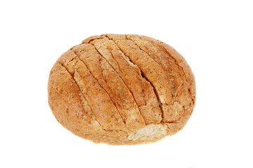 Loaf of Round Whole Grain Bread