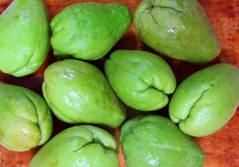 chayote mango squash mirliton vegetable