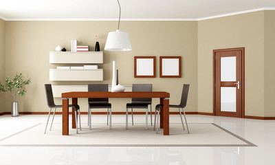 elegant modern dining room