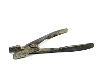 vintage iron pliers