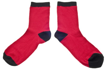 Pair of Red Socks