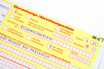 Überweisung